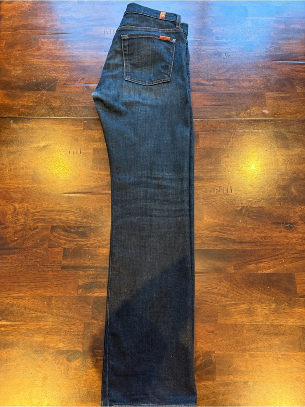 7 For All Mankind Men’s Slimmy Series 7 Denim Jeans 32 Blue Stretch